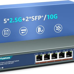 YuanLey 7 Port 2.5G Ethernet Switch-0