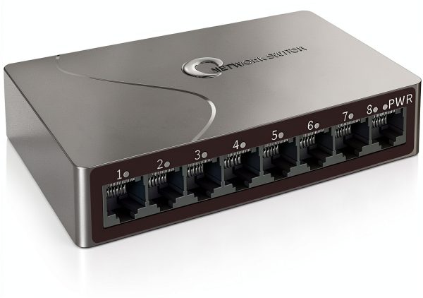 STEAMEMO 8 Port Gigabit Ethernet Switch-0
