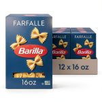 Barilla Farfalle Pasta Non-GMO Kosher Certified 12 Boxes-0