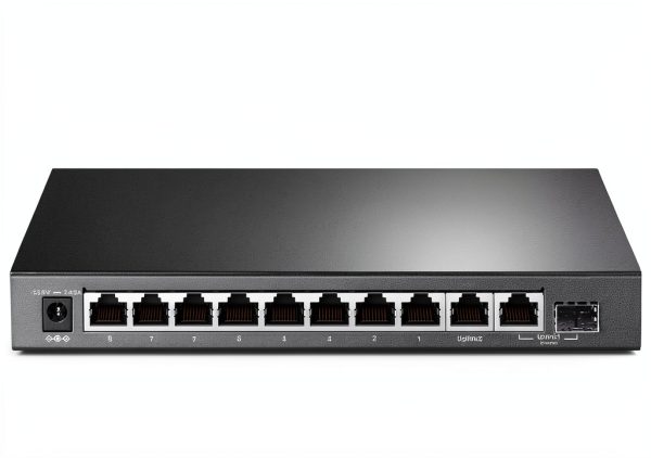 TP-Link 10-Port PoE Switch with 8 PoE+ Ports-0