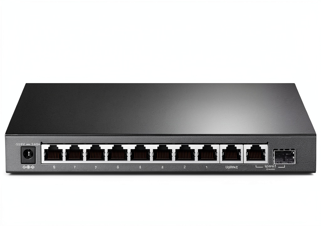 TP-Link 10-Port PoE Switch with 8 PoE+ Ports