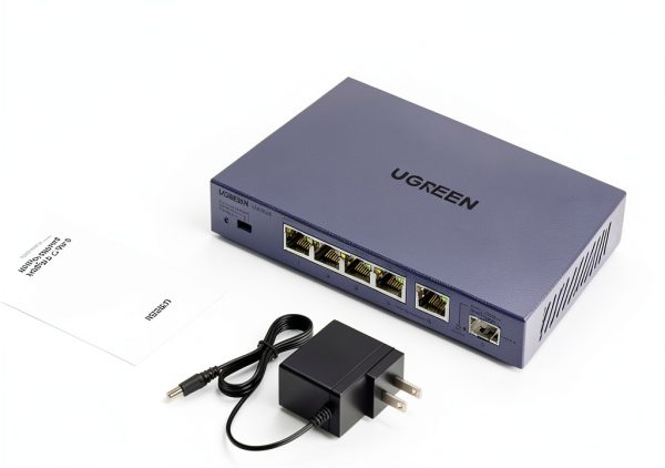 UGreen 2.5Gb Switch Metal RJ45 SFP+-6