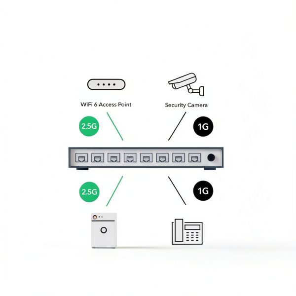 NETGEAR 8 Port 2.5G Ethernet Switch Plastic Design-3