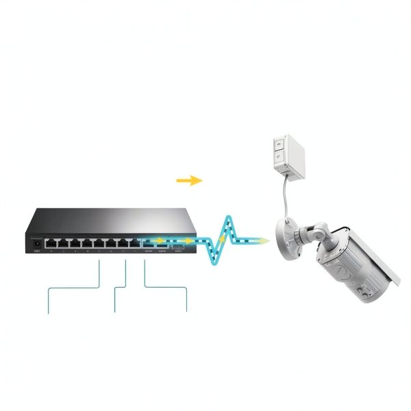 TP-Link 10-Port PoE Switch with 8 PoE+ Ports-1
