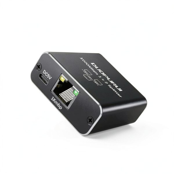Ethernet Splitter Duopurui Gigabit Alloy Adapter-5