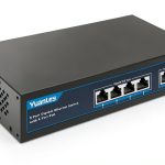 YuanLey 18 Port PoE Switch Metal Design 1000Mbps-0