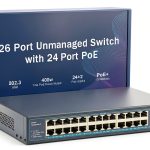 YuanLey PoE Switch 26 Port Metal Design Business-0