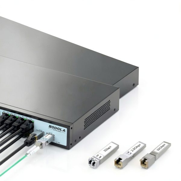 SL300S 2.5G 10G Switch Metal 18 Port Rackmount-3
