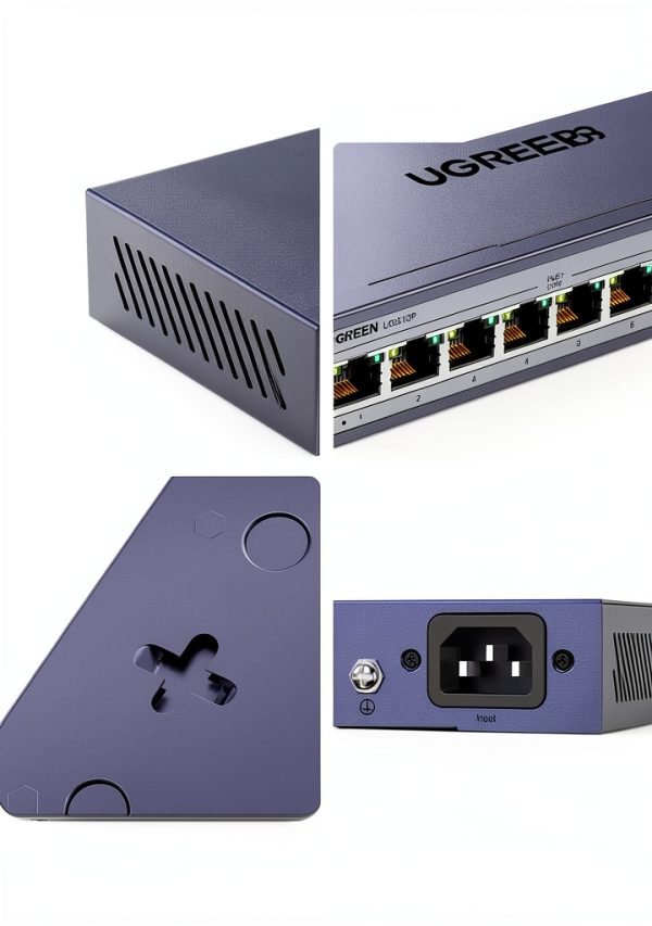 UGreen 8-Port PoE Switch for Home Office-6