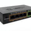 BV-Tech PoE Switch 4-Port Metal Housing with Hi-PoE-0
