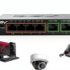 BV-Tech PoE Switch 4-Port Metal Housing with Hi-PoE-4