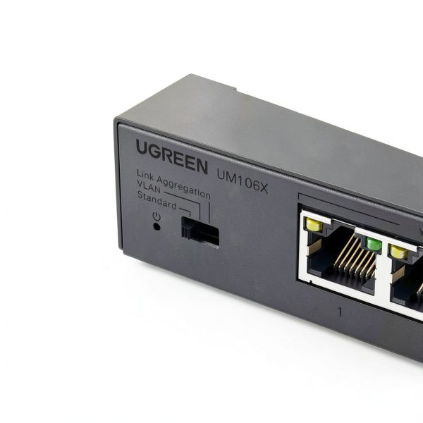UGreen 2.5Gb Switch Metal RJ45 SFP+-3
