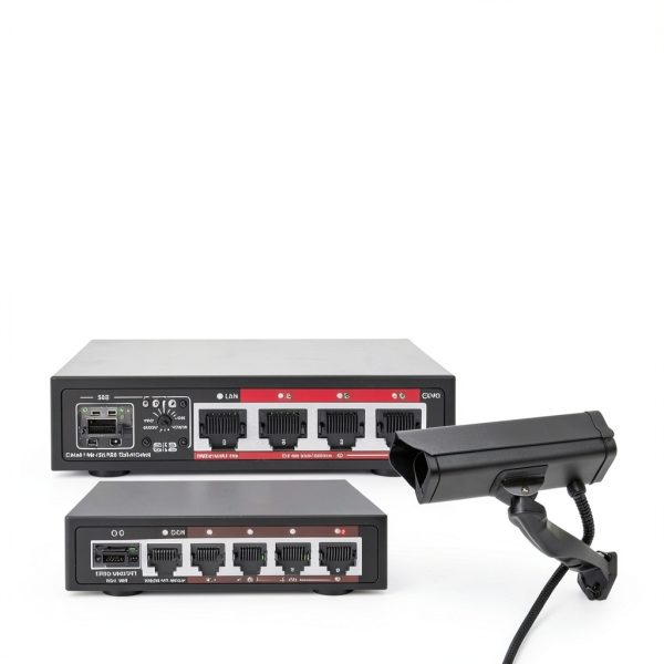 Gigabit PoE Switch STEAMEMO Metal Case 5 Port-1