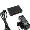 BV-Tech PoE Switch 4-Port Metal Housing with Hi-PoE-5