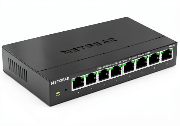 NETGEAR 8 Port 2.5G Ethernet Switch Plastic Design-0