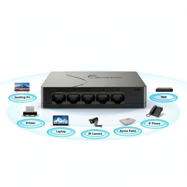 Goalake 5 Port Gigabit Cloud Managed Switch-1