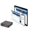 Gigabit PoE Switch STEAMEMO Metal Case 5 Port-6