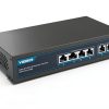 YuanLey 18 Port PoE Switch Metal Design 1000Mbps-5