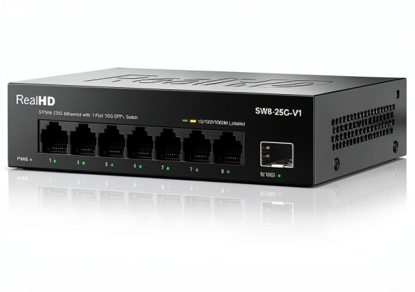 Real HD 8 Port 2.5G Ethernet Switch-0