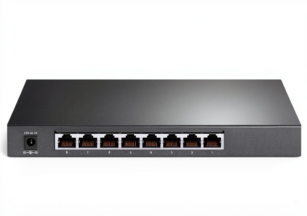 TP-Link 8-Port Gigabit Switch front view
