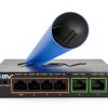 BV-Tech PoE Switch 4-Port Metal Housing with Hi-PoE-2