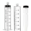 Luer Lock Syringe 60ml - Sterile Disposable Syringes without Needles (10 Pack), Individual Sealed Packaging-2