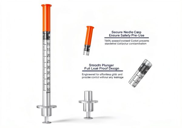 0.5ml 31G 5/16 Syringe FAJOMRI Supplies Individually Sealed 25 Pack-1