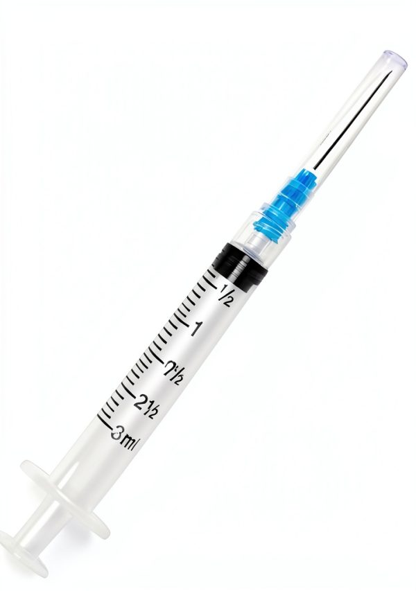 3ml Sample Syringe 23Ga 1.5in Luer Lock Vitaheal Pack of 100-2