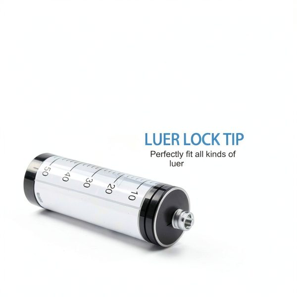 Luer Lock Syringe 60ml - Sterile Disposable Syringes without Needles (10 Pack), Individual Sealed Packaging-1
