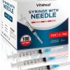 3ml Sample Syringe 23Ga 1.5in Luer Lock Vitaheal Pack of 100-0