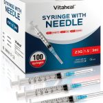 3ml Sample Syringe 23Ga 1.5in Luer Lock Vitaheal Pack of 100-0