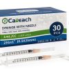 30 Pack 1mL Syringe Needle 25G 1in Careach Durable Lab Injection-0