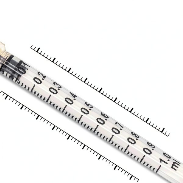 30 Pack 1mL Syringe Needle 25G 1in Careach Durable Lab Injection-5