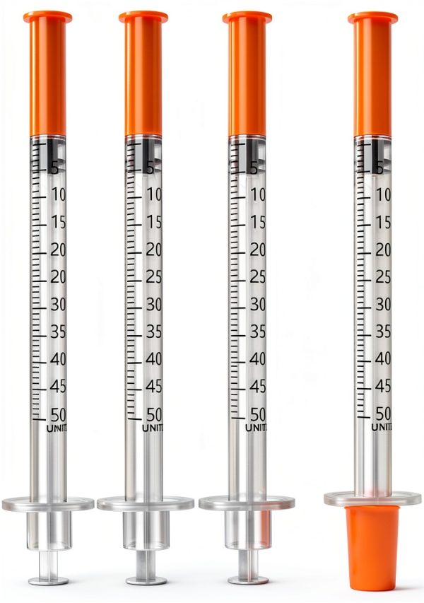 0.5ml 31G 5/16 Syringe FAJOMRI Supplies Individually Sealed 25 Pack-0