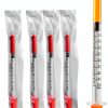 0.5ml 31G 5/16 Syringe FAJOMRI Supplies Individually Sealed 25 Pack-2