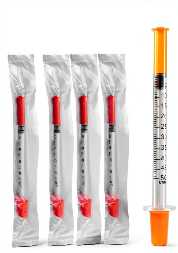 0.5ml 31G 5/16 Syringe FAJOMRI Supplies Individually Sealed 25 Pack-2