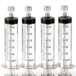 Luer Lock Syringe 60ml - Sterile Disposable Syringes without Needles (10 Pack), Individual Sealed Packaging-0