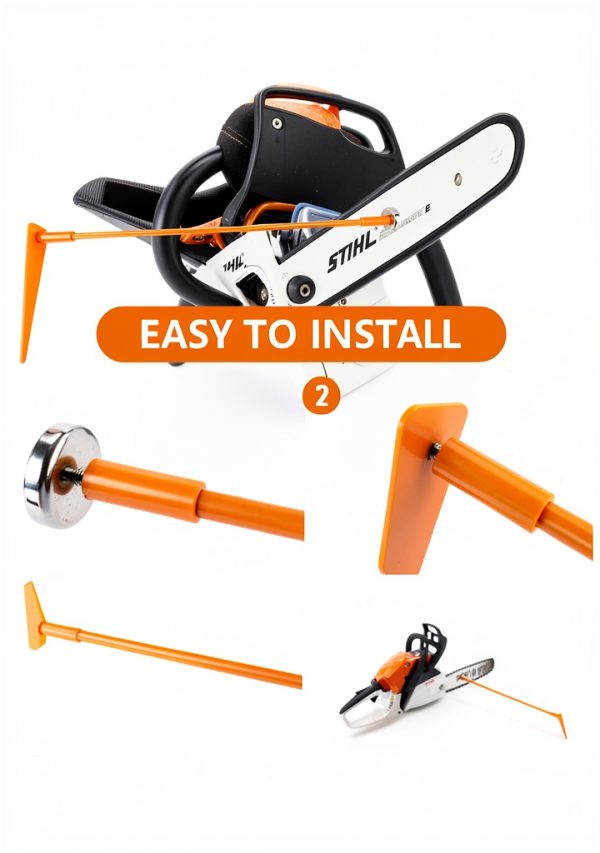 Magnetic Firewood Measuring Tool, Firewood Marker for Chainsaw Accessories and Tools-4
