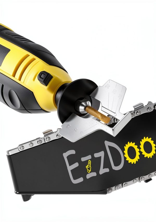 Electric Chainsaw Sharpener Kit with Titanium-Coated Diamond Bits by-1