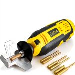Electric Chainsaw Sharpener Kit with Titanium-Coated Diamond Bits by-0